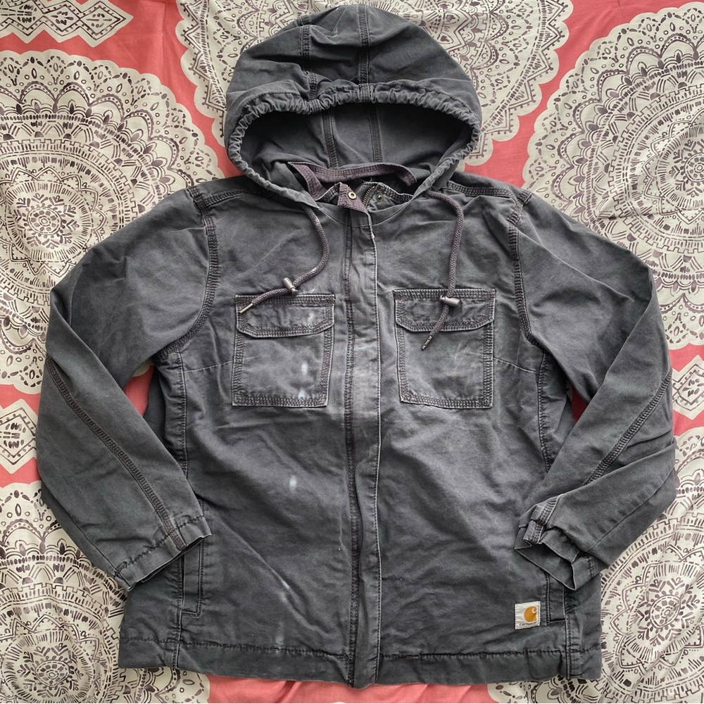 Dusty Blue Carhartt Jacket